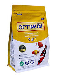 Optimum 3-in-1 Super Premium Formula Dry Fish Food, 400g