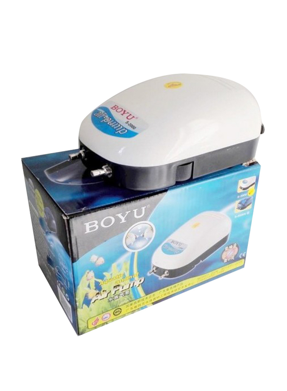 Boyu S-Series Aquatic Air Pump, White