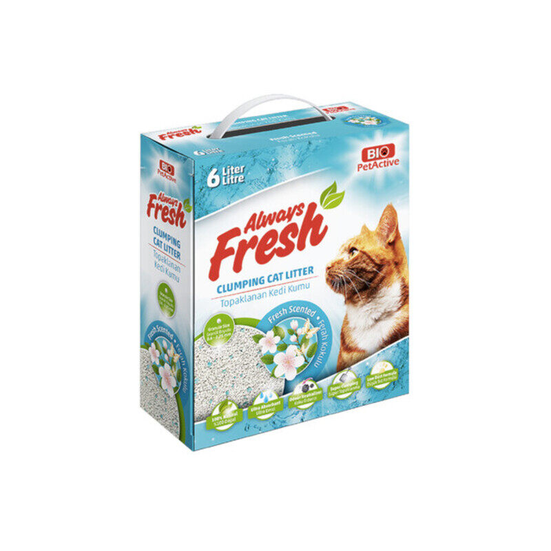 

Bio PetActive Always Fresh Perfumed Cat Litter - 6L