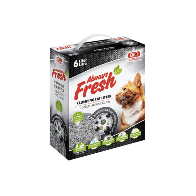 

Bio PetActive Always Fresh Activated Carbon Cat Litter - 6L