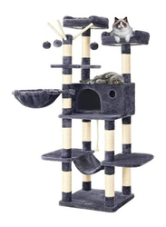 Cat Choice Multi Level Resting Point Tower, 50 x 50 x 164cm, Black