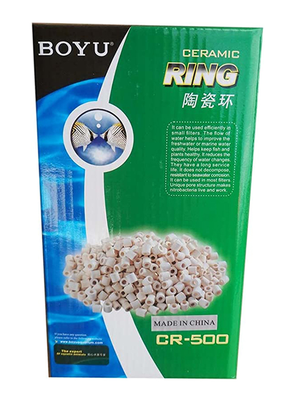 Boyu Bio Ceramic System Ceramic Ring, CR500, White