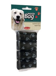 Padovan Waste Bags for Dogs, 4 Pieces, Black