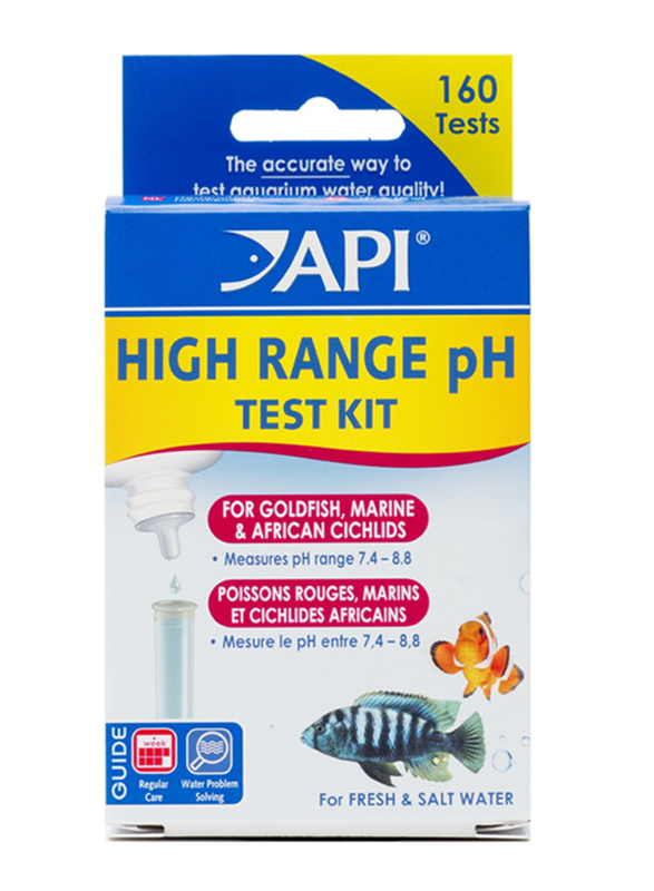 API High Range pH Test Kit, 160 Counts