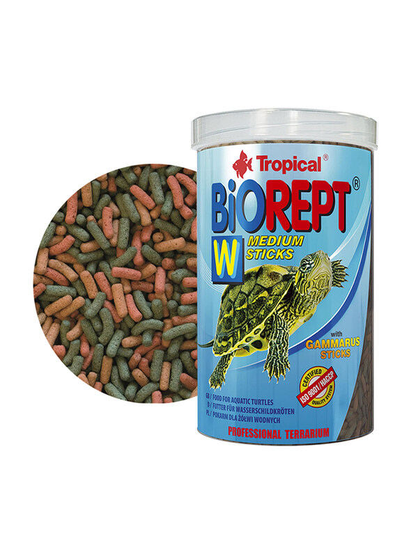 

Tropical Bio Rept W Medium Sticks Dry Turtle Food, 150g