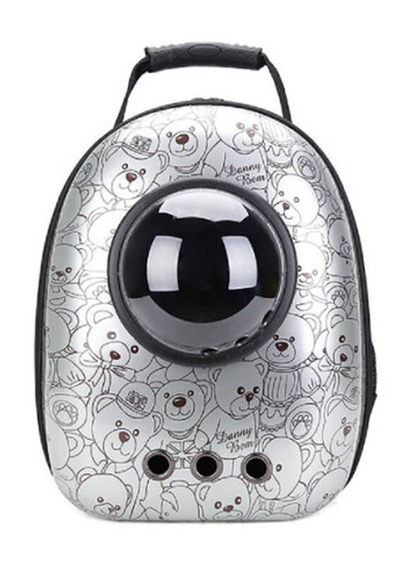 

Petbroo Danny Bear Design Pet Backpack Bag, Multicolour
