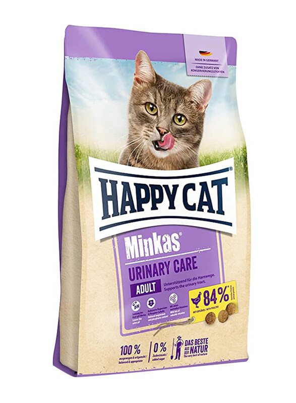 

Happy Cat Minkas Urinary Care Adult Dry Cat Food, 500g