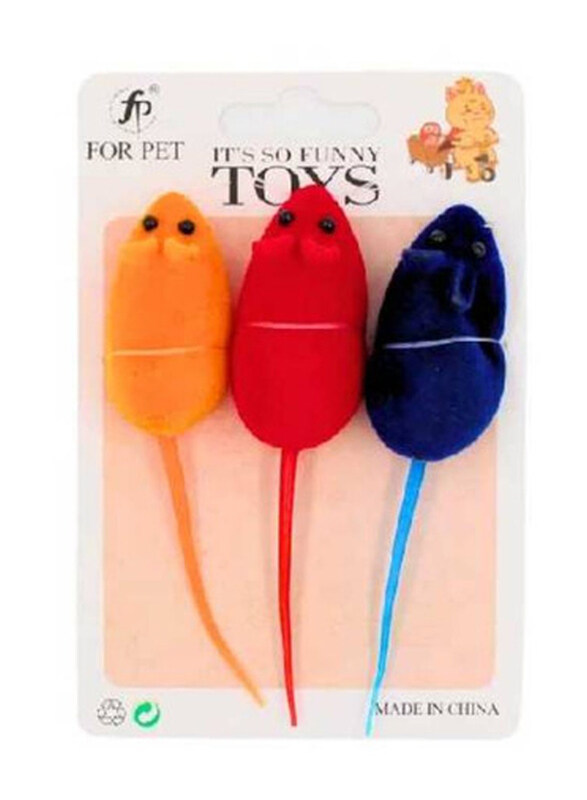 

For Pet Squeaky Sound Mini Funny Rat Cat Toy, Assorted