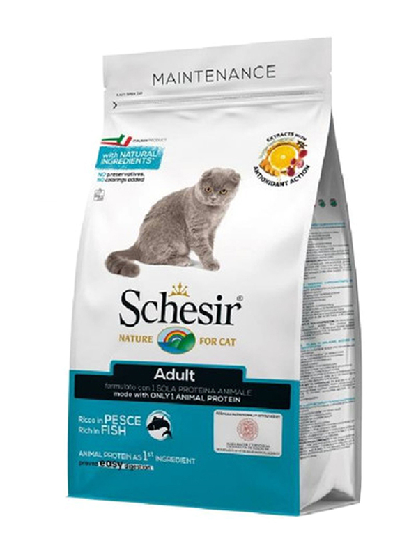 

Schesir Maintenance with Fish Adult Cat Dry Food, 1.5 Kg