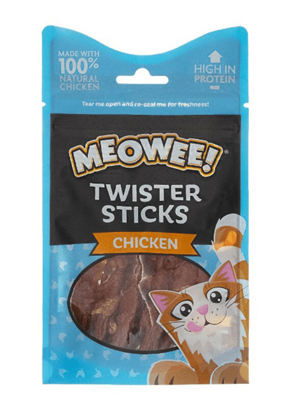 

Meowee Twister Sticks Chicken for Cat, 7 Sticks