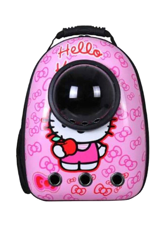 

Woofy Hello Kitty Transparent Capsule Pet Travel Backpack, Multicolour
