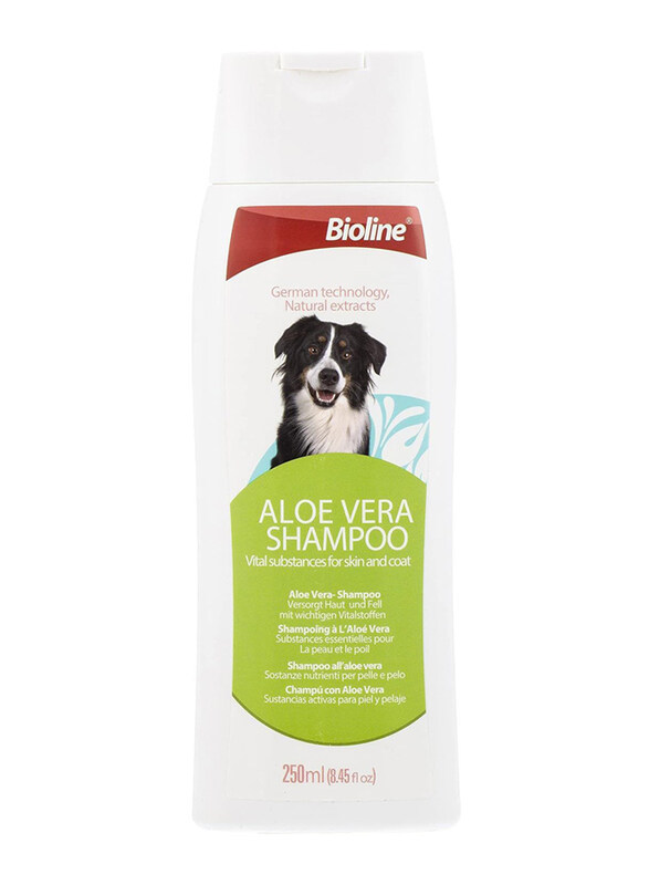 

Bioline Aloe Vera Dog Shampoo, 250ml, Green