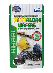 Hikari Algae Wafers Mini Dry Fish Food, 22g