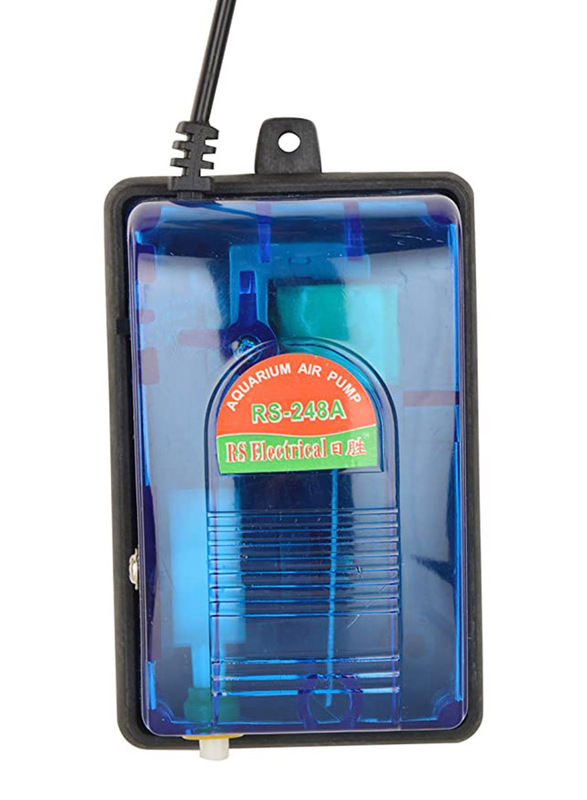 RS Electrical Aquarium Air Pump, 3W, RS-248A, Multicolour