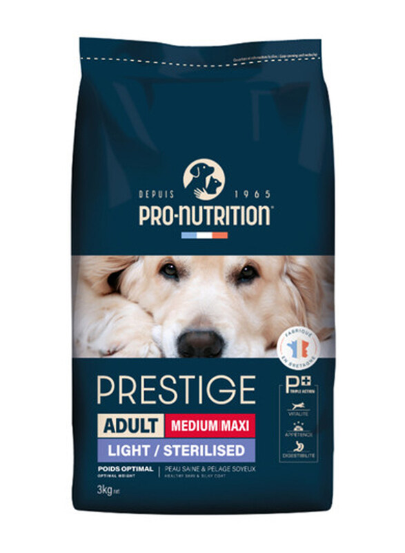 

Pro Nutition Prestige Medium Maxi Sterilised Adult Dog Dry Food, 3 Kg