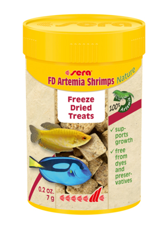 Sera Artemia Shrimps Nature Freeze Dried Fish Treats, 100ml