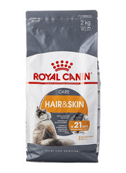 Royal Canin Feline Care Nutrition Hair & Skin Dry Cat Food, 2 Kg