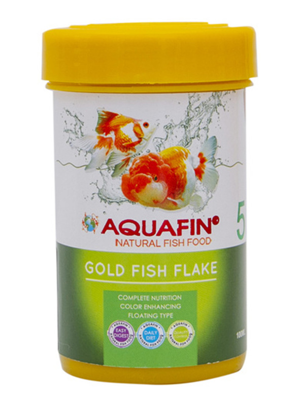 Aquafin Gold Fish Flake Wet Fish Food, 250ml