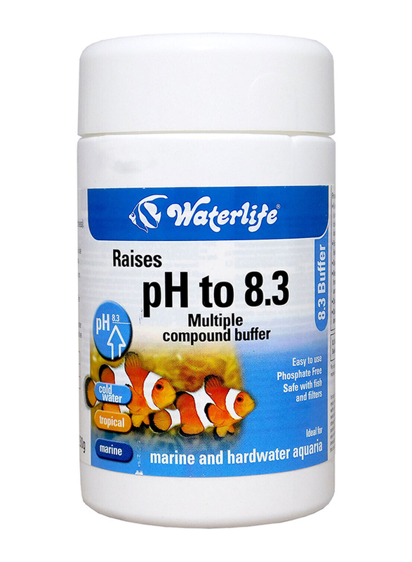 Waterlife Raises pH to 8.3 Multiple Compound Buffer, 230g