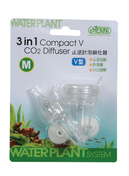Ista 3-in-1 Co2 Vertical Compact Diffuser, Large, Clear