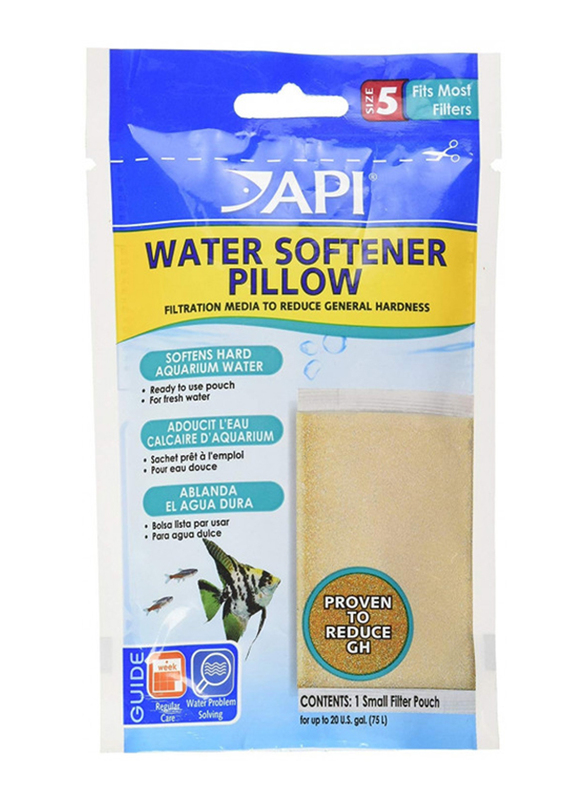 API Water Softener Pillow, Size 5, Brown