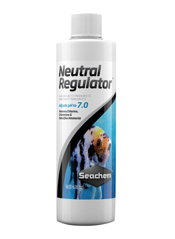 Seachem Liquid Neutral Regulator, 250ml, White/Blue