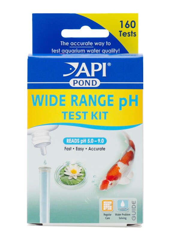 

API Pond Wide Range pH Test Kit, 160 Counts