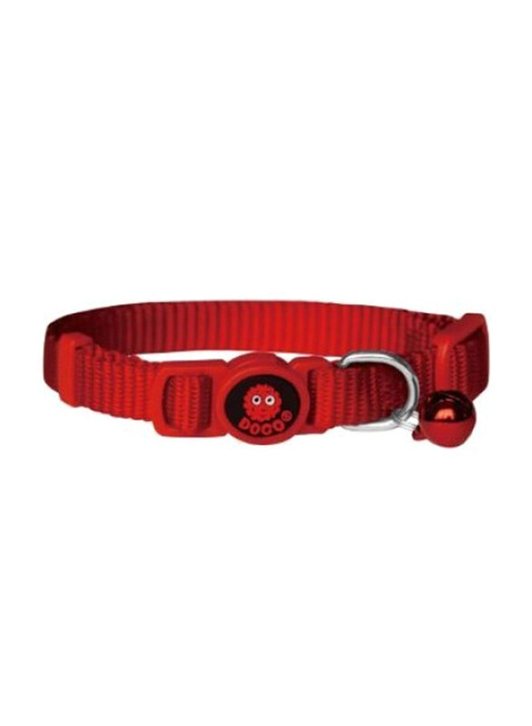 

Doco Signature Cat Collar with Bell, 1 x 19-31cm, Red