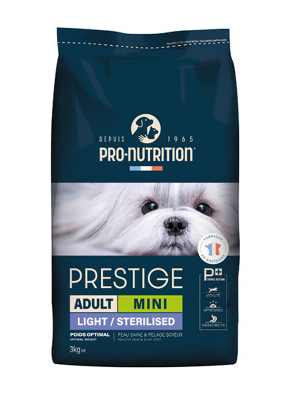 

Pro Nutition Prestige Mini Light Sterilised Adult Dog Dry Food, 3 Kg