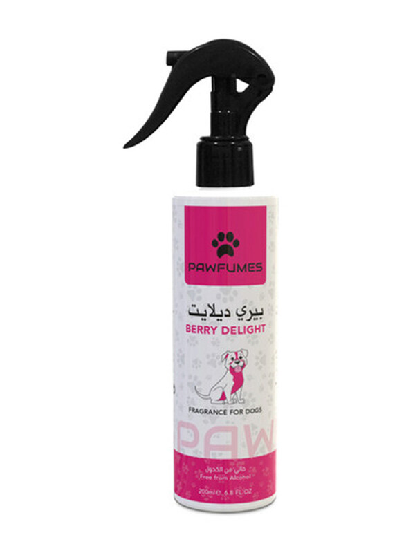 

Pawfumes Fragrance For Dogs And Cats Berry Delight Scent, 200ml, White