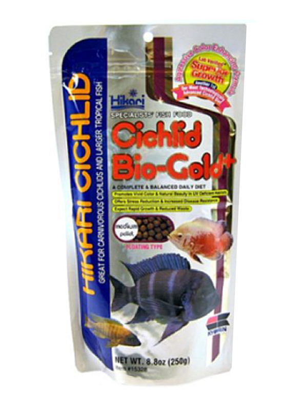 Hikari Cichlid Bio Gold Plus Dry Fish Food, 250g