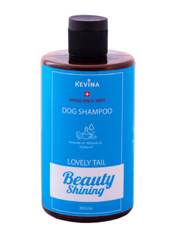 

Kevina Dog Shampoo Avocado Oil & Jojoba Oil Lovely Tail, 300ml, Blue