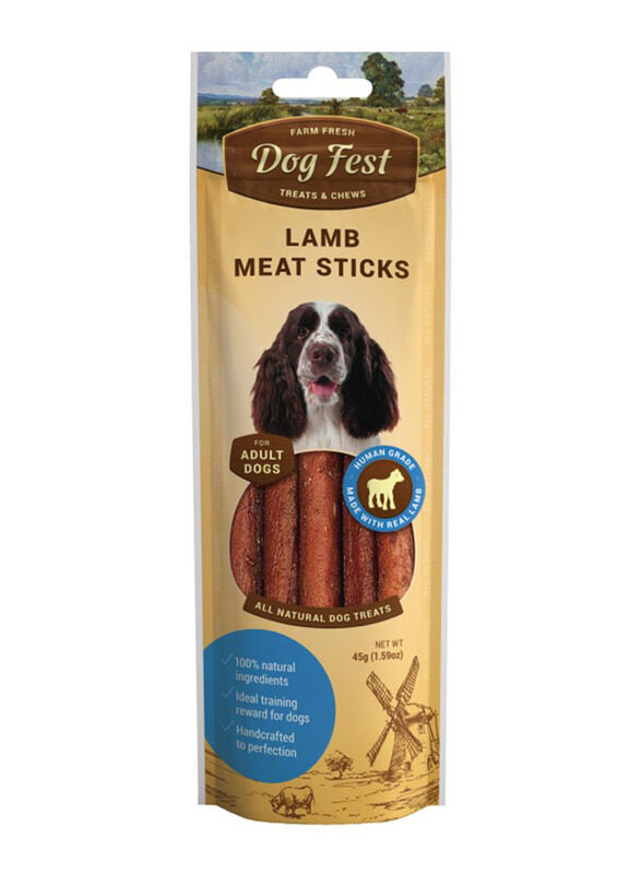 

Dog Fest Lamb Meat Sticks Dry Adult Dog Food, 45g