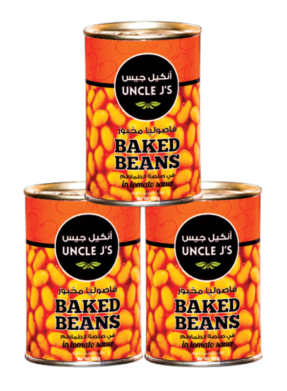 

Uncle J's Baked Beans in Tomato Sauce, 400g