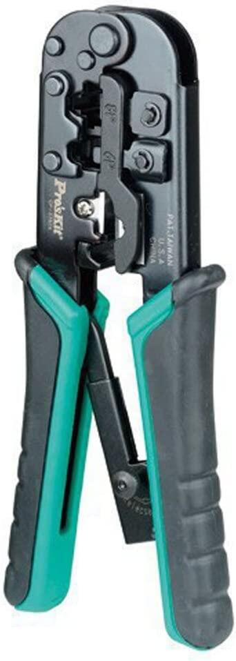 

Generic Pro'sKit CP-376TR 4P/6P/8P Telecom Crimping Tool