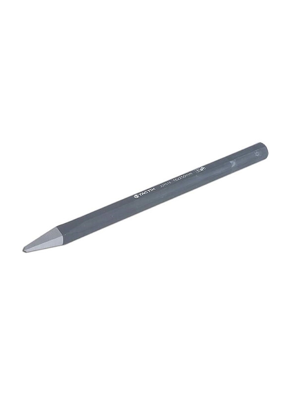 

Tactix 250 x 16mm Cold Point Chisel, Grey