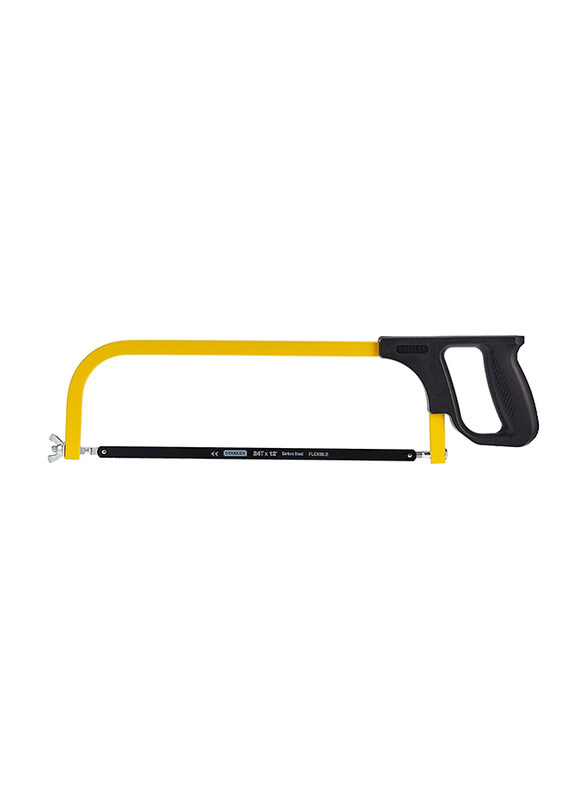 

Stanley 12-Inch Fixed Hacksaw, E-20206, Yellow/Black