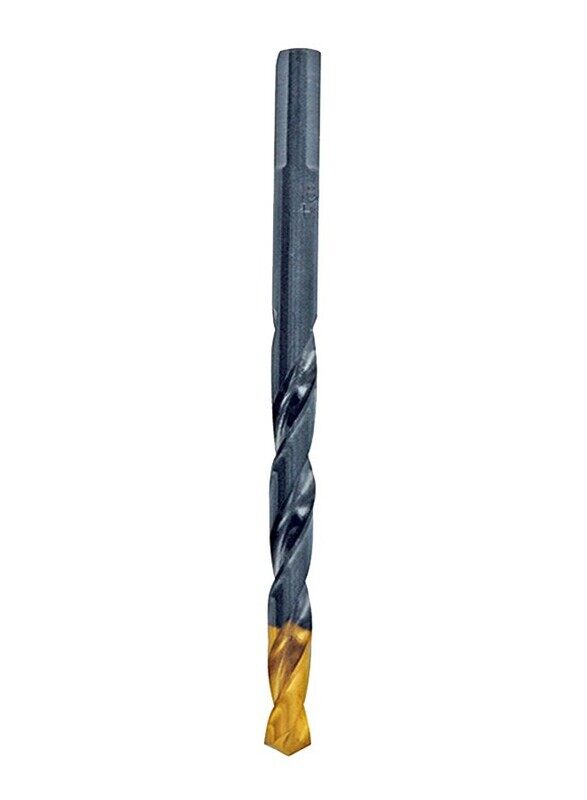 

Tivoly 4.8mm HSS Steam Tin Fully Ground Drill Bit, Black