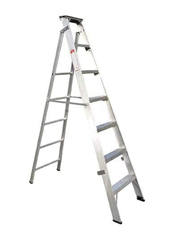 

EMC Aluminium Multi-Purpose 5 Steps Portable Ladder, Silver