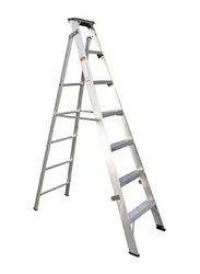 EMC Aluminium Multi-Purpose 5 Steps Portable Ladder, Silver
