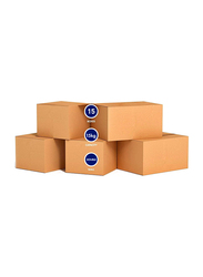 Tamtek Cardboard Carton Box, 45 x 30 x 30cm, 15 Piece, Brown