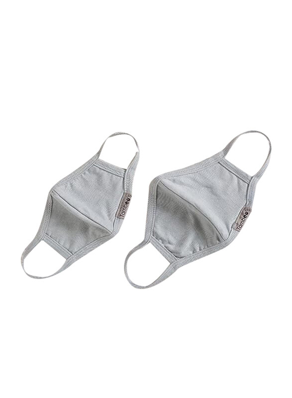 

Tamboo's Washable Soft Bamboo Cotton Masks for Children, Multicolour, 2 Strips