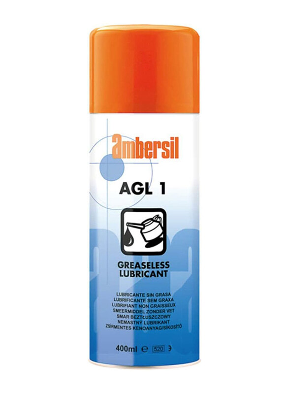 

Ambersil 400ml AGL1 Spray Greaseless Lubricant, Multicolour