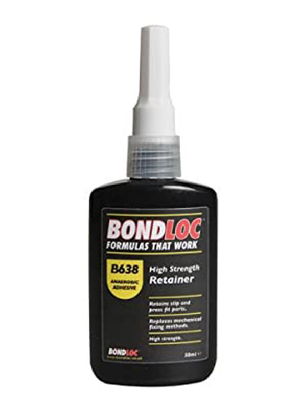 

Bondloc 50ml Hi-Strength Retainer, B638, Black