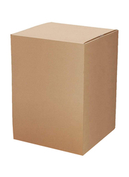 Tamtek Cardboard Carton Box for Moving, Shipping and Packing, 15 Pieces, 45 x 45 x 70cm, Brown