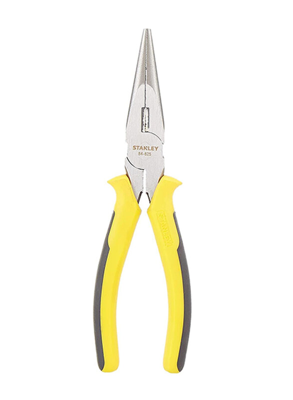 

Stanley 200mm Long Nose Plier, 0-84-625, Yellow/Black