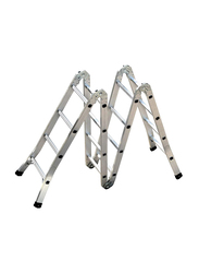 EMC Aluminium Multi-Purpose 20 Steps Ladder, Silver