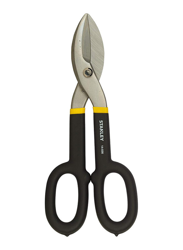 

Stanley 10-inch Closed Hand Sheet Scissors, 2-14-556, Black/Silver