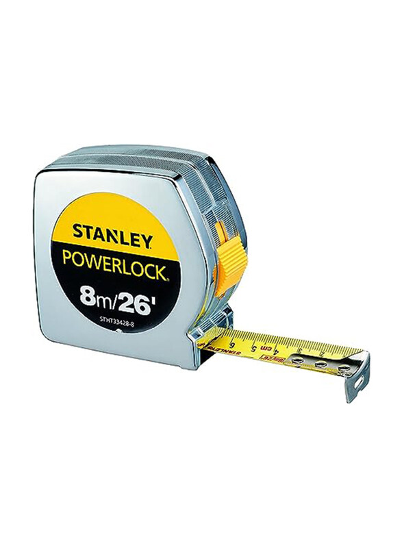 

Stanley 8m/26' Powerlock Short Tape, STHT33428-8, Multicolour