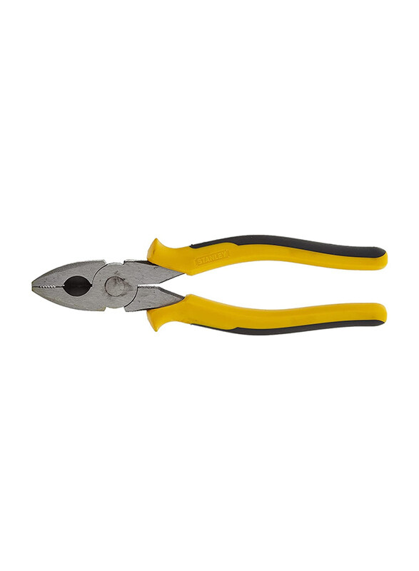 

Stanley 200mm Combination Pliers, 0 84 056, Yellow/Silver